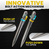 ABUNDANCE CODE PEN - CHOOSE MATERIAL AND COLOR - Bolt Action Pen by Bastion®