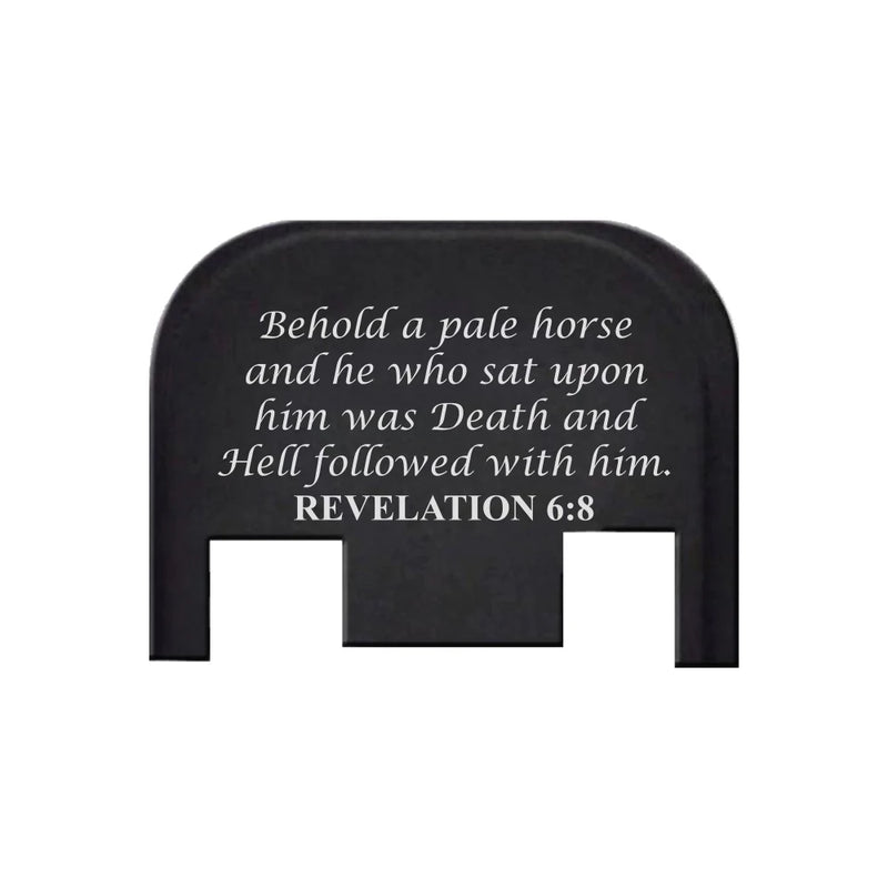 Revelations 6:8 Slide Back Plate For Glock