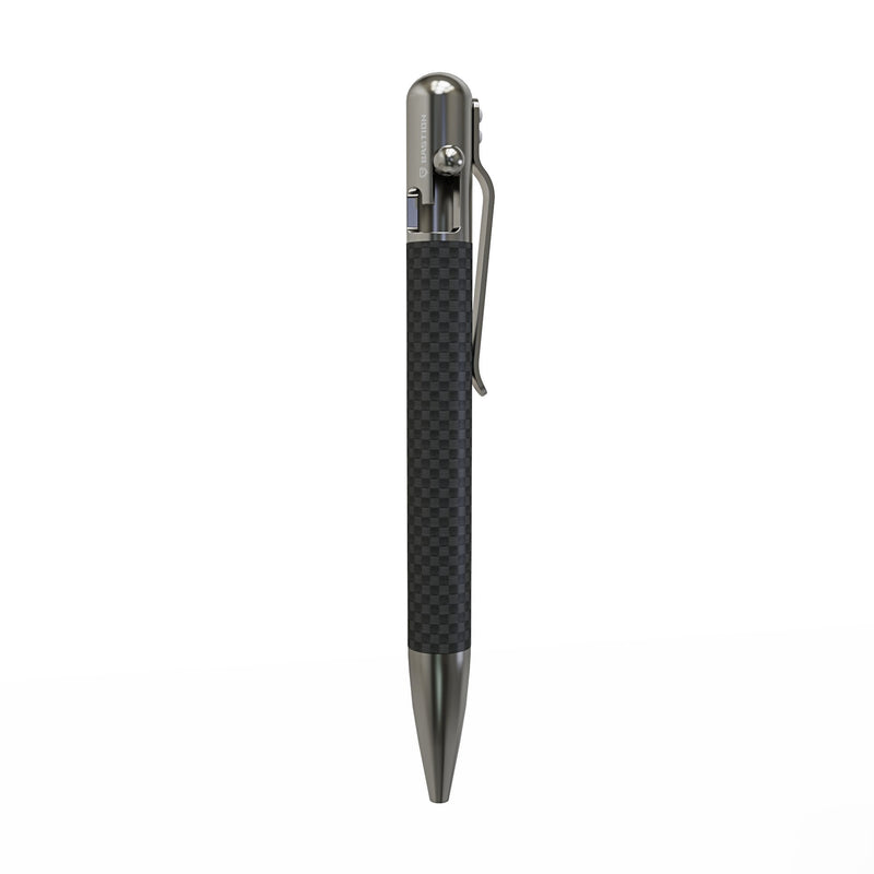 Carbon Fiber and Stainless Steel - Bastion® Bolt Action Pen