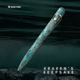 Kraken's Keepsake Brass Patina - Bolt Action Pen by Bastion®