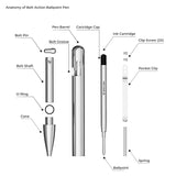 Aluminum 3-Pen Set - Bolt Action Pen by Bastion®