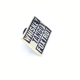 Bastion Morale Lapel Enamel Pin Whiskey Tango Foxtrot - Choose Color