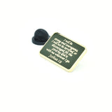 Bastion Morale Lapel Enamel Pin Joshua 1:9 - Choose Color