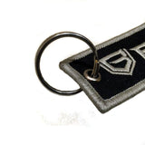 Embroidered Key Tag Insert Before Flight - Choose Color
