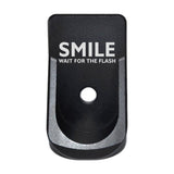 Extended Magazine Plate For Glock 42 - Smile Wait For Flash