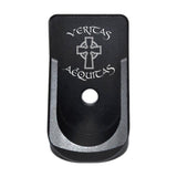Extended Magazine Plate For Glock 42 - Veritas Aequitas Celtic Cross