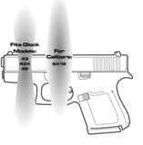 Phil. 4:13 - For Glock Models 43/43X/48 - Rear Slide Back Plate