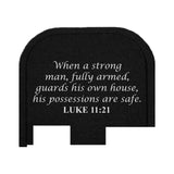 Luke 11:21 - For Glock Models 43/43X/48 - Rear Slide Back Plate