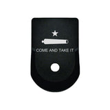 Bastion Magazine Grip Extension For Glock 9mm, .40 Cal, 357 SIG, 45 GAP - Gen 1-5 - Come And Take It