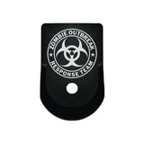 Bastion Magazine Grip Extension For Glock 9mm, .40 Cal, 357 SIG, 45 GAP - Gen 1-5 - Zombie Response Team