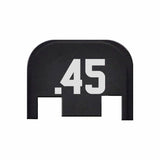 .45 Cal Number - For Glock Models 17-41 & 45 - Rear Slide Back Plates