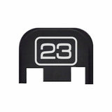 G23 Model Number - For Glock Models 17-41 & 45 - Rear Slide Back Plates