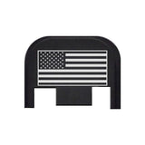 USA Flag Slide Back Plate For Glock