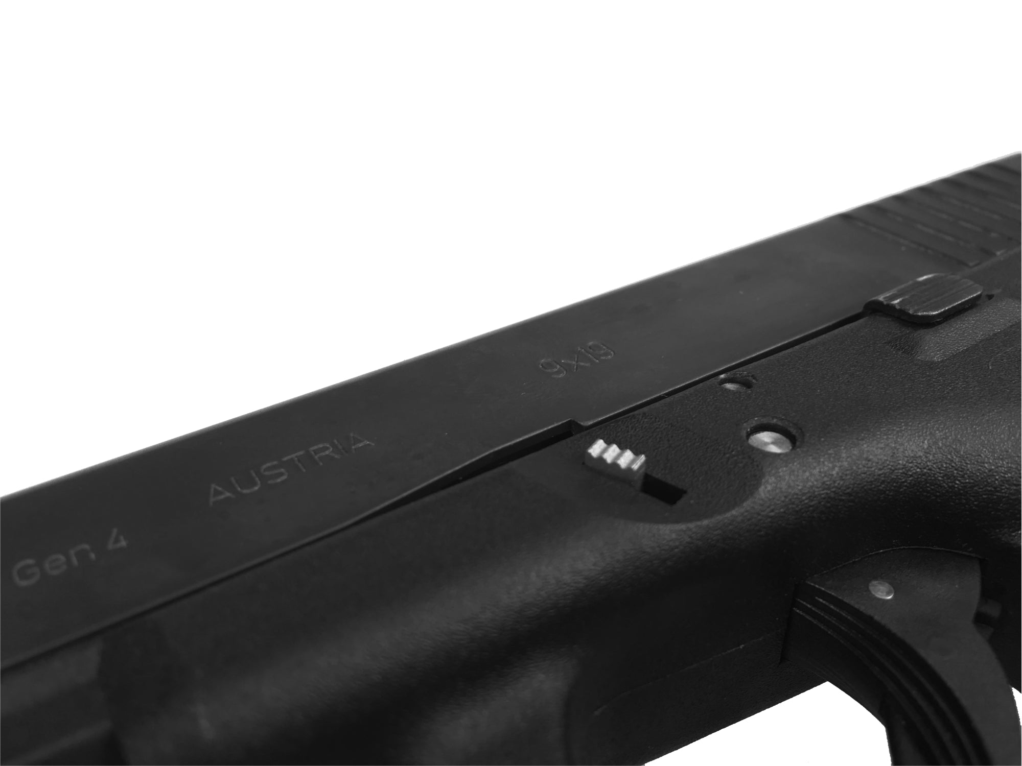 Bastion Extended Stainless Steel Slide Lock Lever For Glock Models 17-41 Gen 1-4