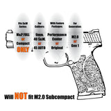 Problem Solver - FULL SIZE S&W M&P9/40/45 M2.0 - Rear Slide Back Plate