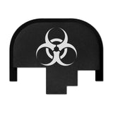 Biohazard - FULL SIZE S&W M&P9/40/45 M2.0 - Rear Slide Back Plate