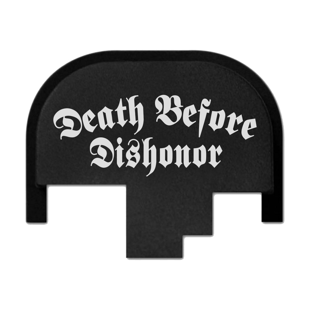 Death Before Dishonor - FULL SIZE S&W M&P9/40/45 M2.0 - Rear Slide Back Plate