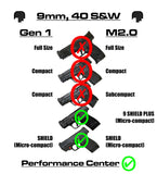 Philippians 4:13 - SHIELD S&W M&P9/40 M2.0 Micro-compact - Rear Slide Back Plate