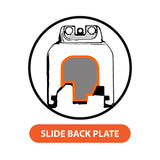 Philippians 4:13 - SHIELD S&W M&P9/40 M2.0 Micro-compact - Rear Slide Back Plate