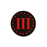 Betsy Ross 3% - Choose Color - Embroidered Morale Patch