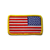 USA Flag Reverse Stars - Choose Color - Embroidered Morale Patch