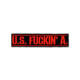 US Fuckin' A - Choose Color - Embroidered Morale Patch