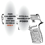 Psalm 144:1 Slide Back Plate For Sig Sauer P320 9mm/357SIG/40Cal