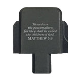 Matthew 5:9 Slide Back Plate For Sig Sauer P320 9mm/357SIG/40Cal