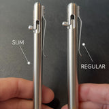 Stainless Steel - Bastion® SLIM Bolt Action Pen