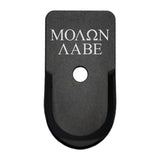 Molon Labe Text Magazine Base Plate For Springfield XD-S Mod.2 9mm/40Cal