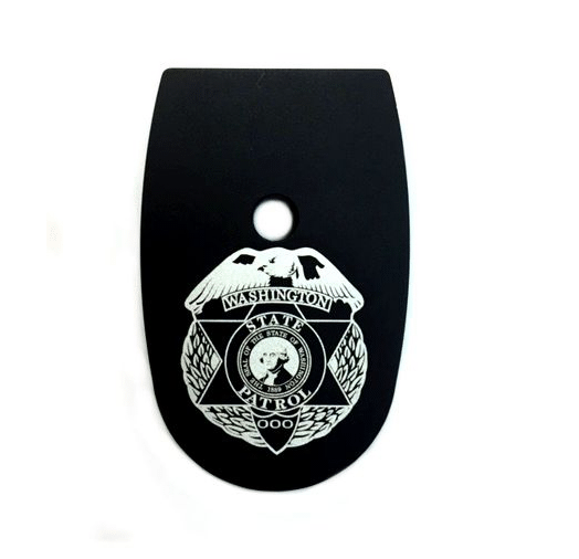 Washington State Patrol Mag Base Plate For S&W M&P .40Cal - Smith & Wesson M&P40 Full Size - Magazine Base Plate