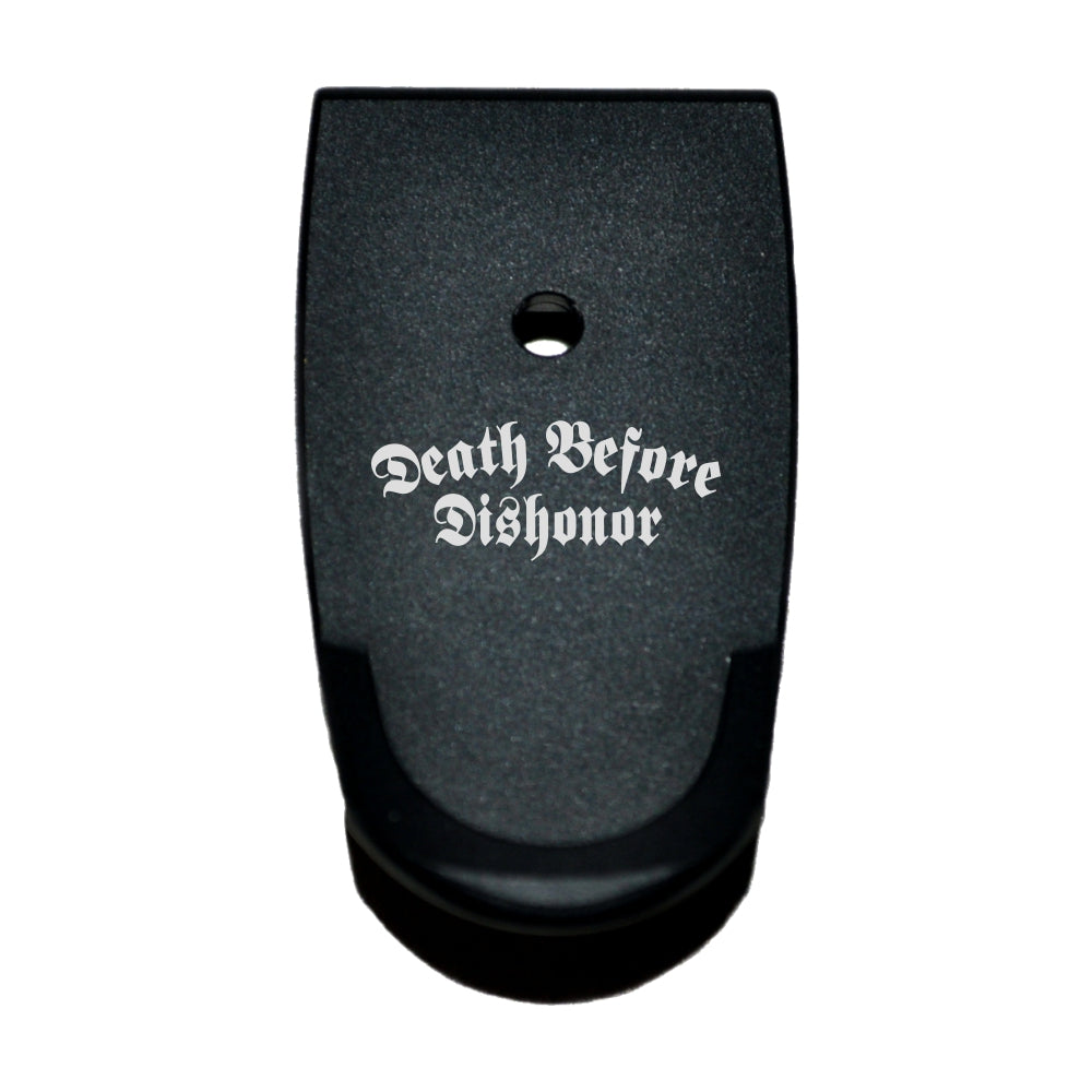 Death Before Dishonor - SHIELD S&W M&P9/40 Micro-Compact M2.0 - Magazine Base Plate, Grip Extension