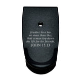 John 15:13 - SHIELD S&W M&P9/40 Micro-Compact M2.0 - Magazine Base Plate, Grip Extension