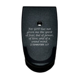 2 Timothy 1:7 Magazine Base PlateFor S&W