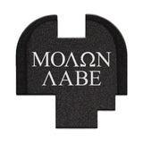 Molon Labe Text Slide Back Plate For Springfield XD-S Mod.2 9mm/40Cal