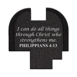 Philippians 4:13 Slide Back Plate For Springfield XD-S Mod.2 9mm/40Cal
